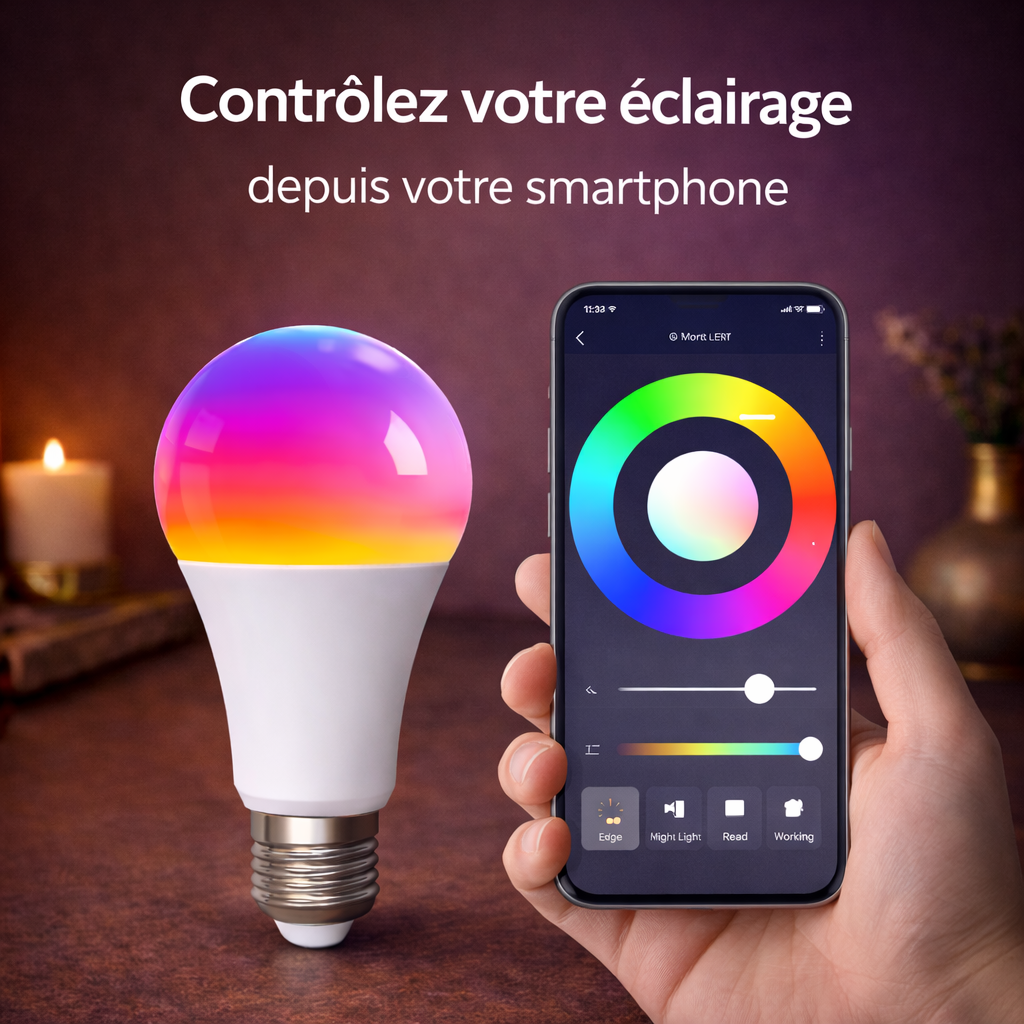 Ampoule - Connecté