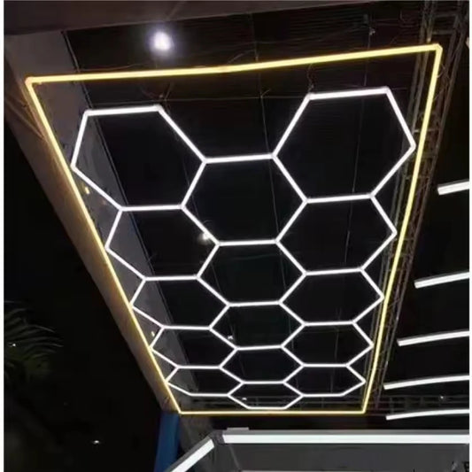 LED Garage – Hexagonal